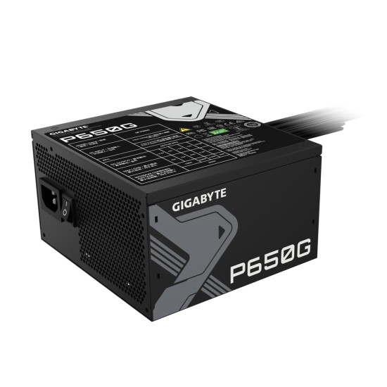 Fuente de Poder 650W Gigabyte GP-P650G GUS1, 80+ Gold/Negro