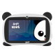 Tablet Ghia Panda 7" Quadcore Toddler GPND133A2 Quadcore/ 2GB/ 32GB/ 2CAM/ WIFI/ Bluetooth/ Android 11/ Go Edition, Ojos Azules