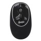 Mouse Inalambrico Ghia GT100NN Ergonomico de Memory Foam/ Color Negro/ 1000 DPI