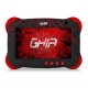 Tablet Ghia Kids 7" A50 Quadcore/ 1GB/ 16GB/ 2 Cam/ WIFI/ Bluetooth/ Android 9 /Negro-Rojo, GTKIDS7SM