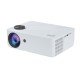 Videoproyector Ghia GVP350 Ansilm / 1920x1080 / 350 Lúmenes / LCD / Con Bocina / HDMI / USB-2.0 / Wifi / AV / 3.5mm / TF Card / Color Blanco