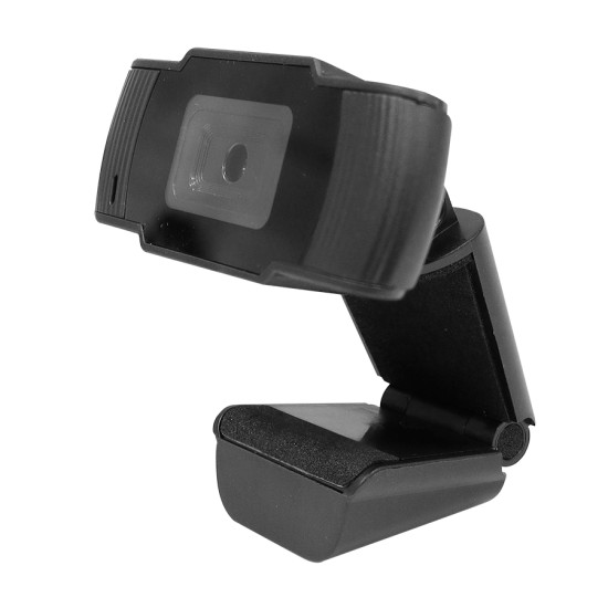 Webcam Ghia GWC1 720P HD/ Microfono Integrado/ 3.5MM/ Enfoque Fijo/ Color Negro