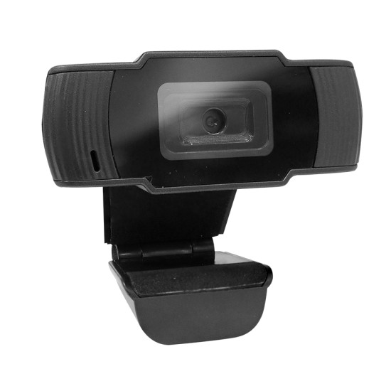 Webcam Ghia GWC1 720P HD/ Microfono Integrado/ 3.5MM/ Enfoque Fijo/ Color Negro