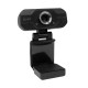Webcam Ghia GWC2 FULL HD 1080P/ Enfoque Automatico/ Microfono Integrado/ USB 2.0/ Base Ajustable/ Color Negro