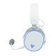 Diadema audífono con micrófono 7.1 inalámbrica Game Factor HSB600 triple conectividad, Bluetooth / USB / color blanco / HSB600-WH
