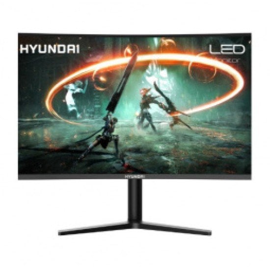 Monitor 31.5" Hyundai Gaming HT32CGMBK03 / Led / Curvo / Full HD / HDMI / 165hz / 1ms / Color Negro