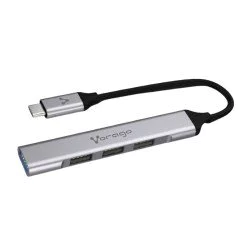 Hub USB 2.0 Steren USB-537 Con 7 Puertos con Eliminador de 2A Color Negro