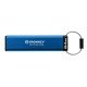 Memoria USB 64GB Kingston IKKP200/64GB IronKey Keypad 200, USB3.2/IP68/Color Azul