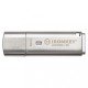 Memoria USB 16GB Kingston IKLP50/16GB, IronKey Locker+50, XTS-AES-USBTOCLOUD, color plata