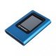 Unidad de estado sólido SSD externo USB 3.2 480GB Kingston, IronKey Vault Privacy 80, color azul-negro, IKVP80ES/480G
