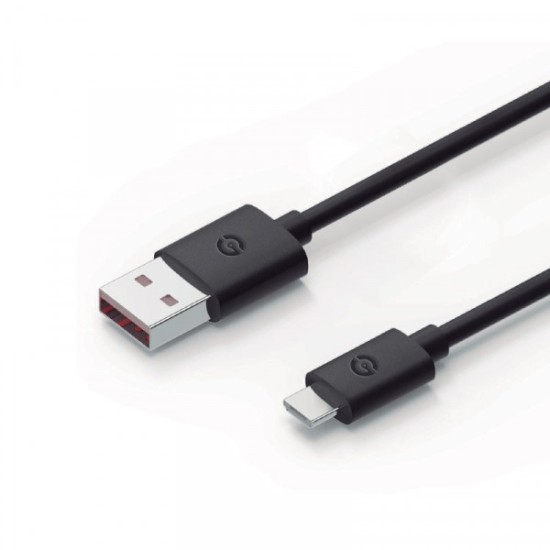 Cable USB A Macho-Micro USB B Macho Getttech 1.5 Metros, Negro, JL-3510
