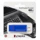 Memoria USB 3.2 64GB Kingston Data Traveler Exodia Azul, KC-U2G64-7GB