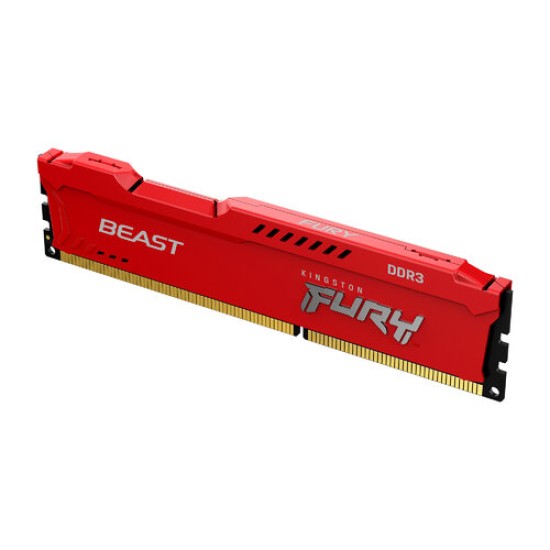 Memoria DDR3 4GB 1600MHZ Kingston Fury Beast Red KF316C10BR/4 Non-ECC CL10