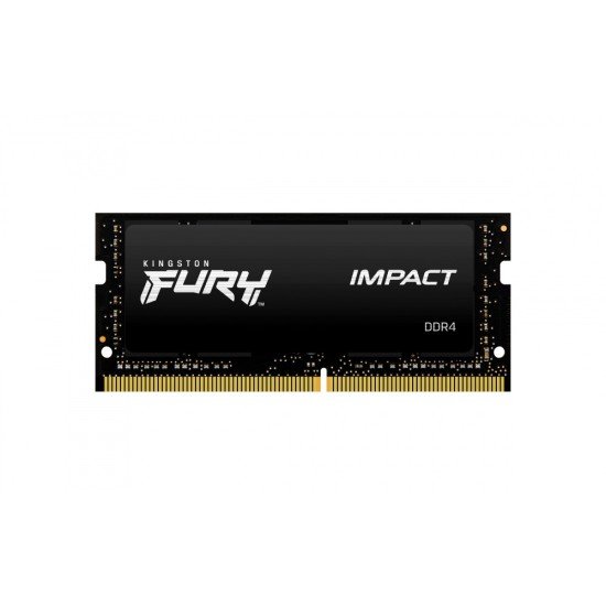 Memoria SODIMM DDR4 8GB 3200MHZ Kingston Fury Impact 8R Non-ECC CL20 XMP, KF432S20IB/8R