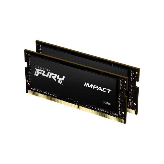 Memoria SODIMM DDR4 64GB (2X32GB) 3200MHZ Kingston Fury Impact CL20, KF432S20IBK2/64