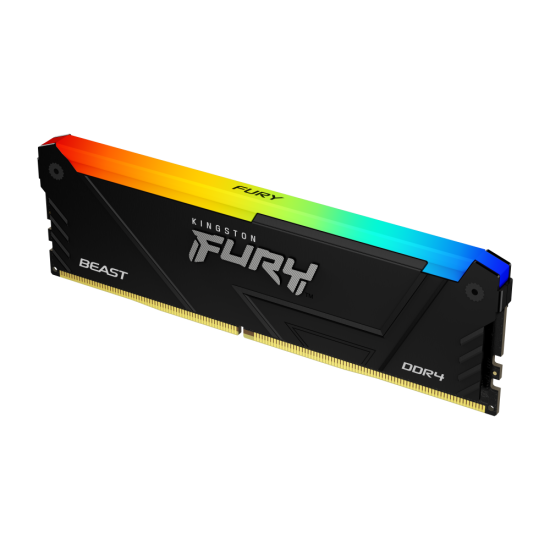 Memoria DDR4 32GB 3600MHZ Kingston Technology Fury Beast RGB, Non-ECC, CL18, XMP, KF436C18BB2A/32