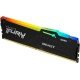 Memoria DDR5 8GB 5200Mhz Kingston Fury Beast RGB KF552C40BBA-8 / Color Negro / NON-ECC / CL40 / XMP