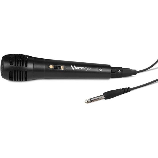 Bocina Bluetooth 8" Vorago KSP-301-V2 / 2800W / USB / 3.5mm / Color Negro / Incluye Control Y Micrófono