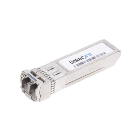  Transceptor Mini-GBIC SFP+ LinkedPRO LP-SFP-10G-SM-3, Monomodo/10Gbps de Velocidad/Conectores LC Duplex/Hasta 3 km de Distancia