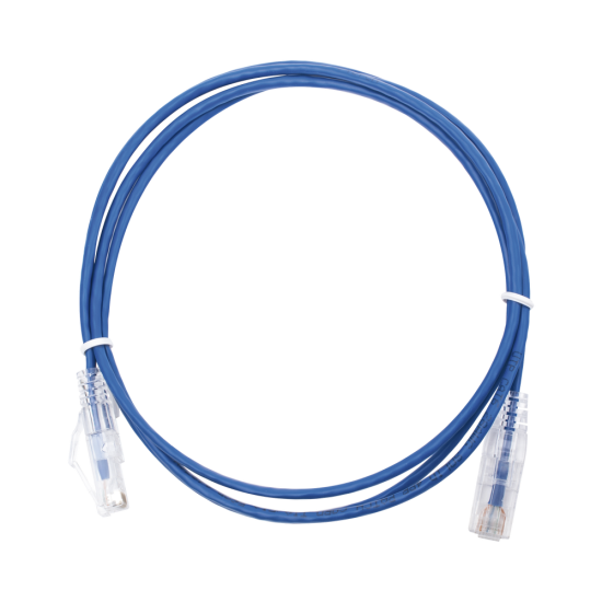 Cable de Parcheo Slim UTP CAT6 Linkedpro LP-UT6-150-BU28 1.5 M Azul Diametro Reducido (28 AWG)