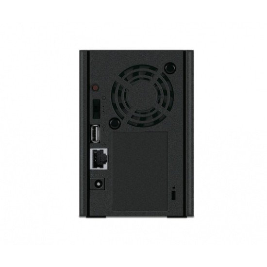NAS 2 Bahias Buffalo Linkstation 220D Series 8TB/ Marvell Armada 370 0.8GHZ, USB 2.0, Negro, LS220D0802