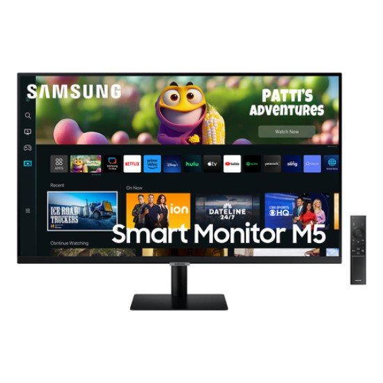 Monitor 27" Samsung LS27CM500ELXZX, LED Full HD/Widescreen/2XHDMI/WIFI/4MS/Smart TV/Negro/1920X1080