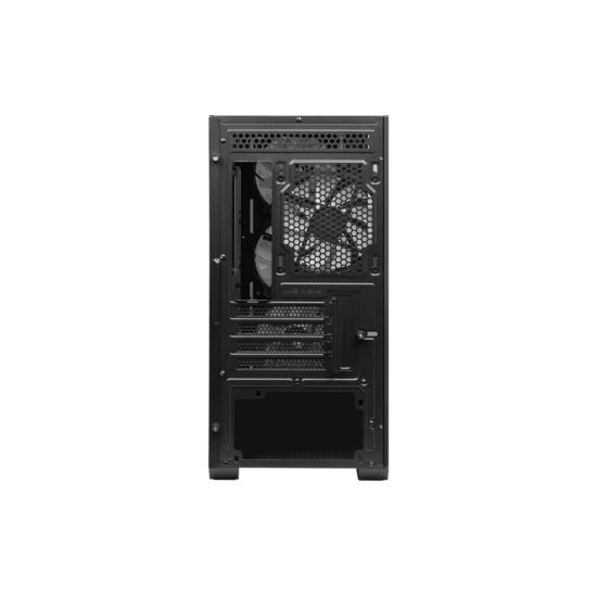 Gabinete MSI Mag Forge M100A Black/ Mid Tower/ 4X Ventiladores/ Sin Fuente