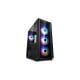 Gabinete Deepcool 16 Matrexx 50-AR-4F/ E-ATX/ Media Torre/ USB/ Cristal Templado/ Negro