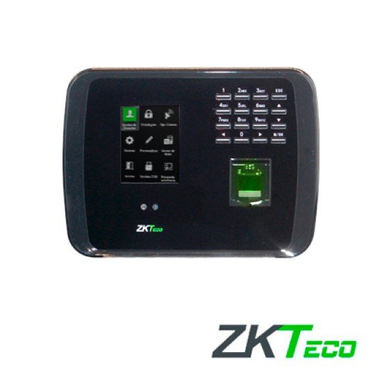 Control de Asistencia Facial Checador y Acceso Basico ADMS ZKTeco MB460ID ADMS Biometrico 2000 Huellas