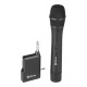 Microfono Inalambrico Steren MIC-285 con Receptor Multiconexion Color Negro