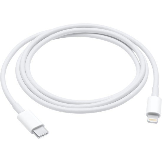Cable USB-C Lightning Para Apple 1 M, Blanco, MM0A3AM/A