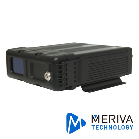 DVR Movil AHD Meriva MM1N-G4 Hibrido/ 4CH AHD/ 1CH IP/ 1080P/ Modulo GPS/ Modulo 3G 4G/ Soporta Tarjeta SD Clase 10/ Conectores Din de Aviacion 4-6 Pines/ G-Sensor/ Compatible con CEIBA2