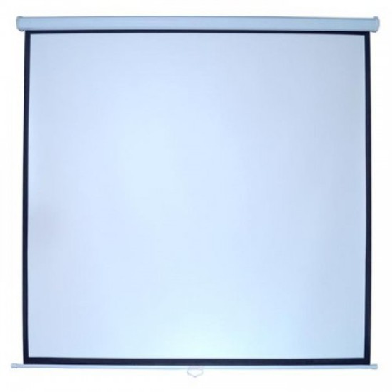 Pantalla de Proyeccion Multimedia Screens 84" MSC-152, 1.52M X 1.52M, para Pared, Color Blanco