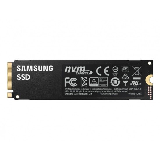 Unidad de Estado Solido M.2 500GB Samsung 980 Pro NVME PCI Express 4.0, MZ-V8P500B/AM
