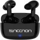 Audifono Inalambrico Necnon In-Ear NBAB030100 Bluetooth/ Indicador LED/ 30MAH/ Color Negro