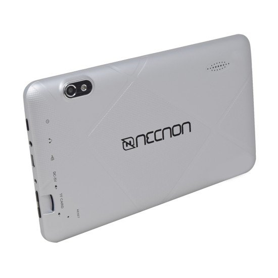Tablet Necnon NBTA2Q085M 7" Plata A50 Quadcore/ 2GB RAM/ 16GB/ 2 Cam/ Bluetooth/ 3200MAH/ Android 10