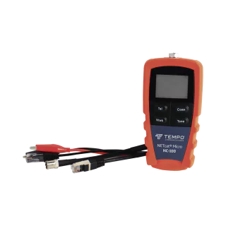 Probador de Cable de Red para UTP, STP y Cable Coaxial Tempo NC-100