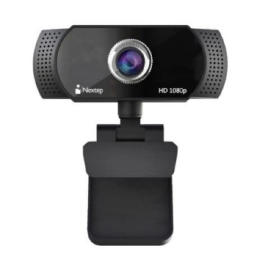 Webcam Nextep NE-423 Full HD 1080P/ USB/ Color Negro