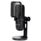 Microfono Profesional Nextep NE-432 USB con Base, Perilla de Inclinacion, Color Negro