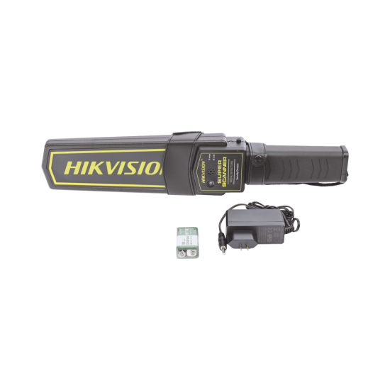 Detector de Metales Portatil Hikvision NP-SH100 / Ligero y Facil de Utilizar / Alerta Visual/ Audible y de Vibracion / a Prueba de Caidas (1 Metro) / Incluye Funda Para Cinturon y Bateria