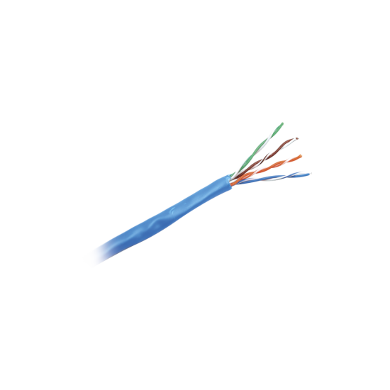 Bobina de Cable UTP CAT5E Panduit NUC5C04BU-CE 305 Metros Azul 24AWG PVC (CM), de 4 Pares
