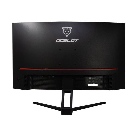Monitor 27" Ocelot Gaming OM-E27C Curvo 75HZ/ Full HD/ 5MS/ HDMI/ VGA