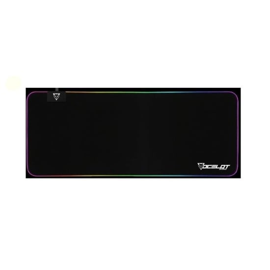 Mousepad Ocelot de Tela Extendido RGB con Software Integrado, OMPXL01
