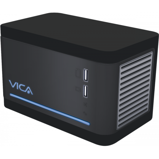 Regulador Electrónico Vica ON-GUARD 1500VA / 700W 8 Contactos Nema 5-15 R, 2 Puertos USB