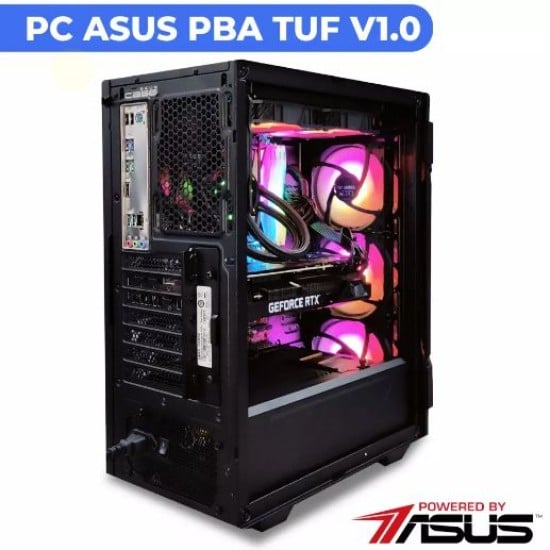 Computadora Digital Master, AMD Ryzen 7 5700G/ Asus X570/ 32GB RGB DDR4 3200MHZ/ M.2 1TB/ Asus RTX 3070/ LC 240 RGB 240MM/ W10 Versión Prueba, PC ASUS PBA TUF V1.0