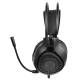 Diadema audífono con micrófono alámbrica Perfect Choice PC-112150 para streaming/3.5mm/color negro.