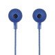Audífonos intrauriculares alámbricos STRETTO PERFECT CHOICE PC-116615 con micrófono, 1.2 metros, 3.5mm, azul