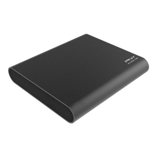Unidad Estado Solido Externo 500GB PNY PRO ELITE PSD0CS2060-500-RB, USB C-3.1 / Negro