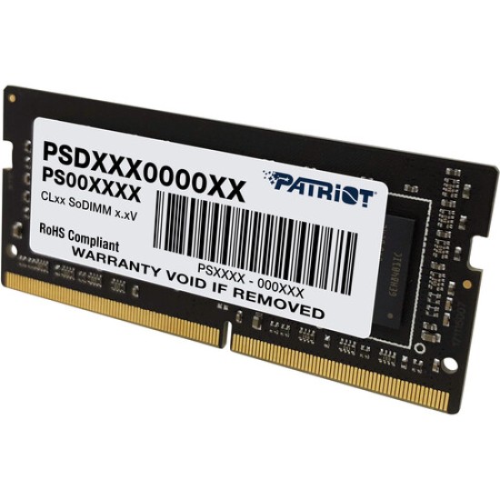Memoria SODIMM DDR4 4GB 2400MHZ Patriot Signature PSD44G240081S CL17