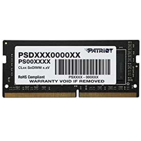 Memoria Sodimm DDR4 4GB 2666MHZ Patriot Signature PSD44G266681S CL19